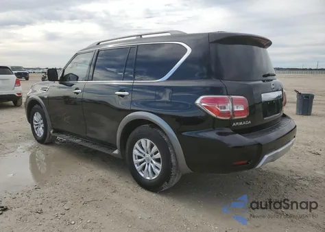 2018 Nissan Armada Sv z USA, uszkodzony, nr VIN JN8AY2ND4J9055315